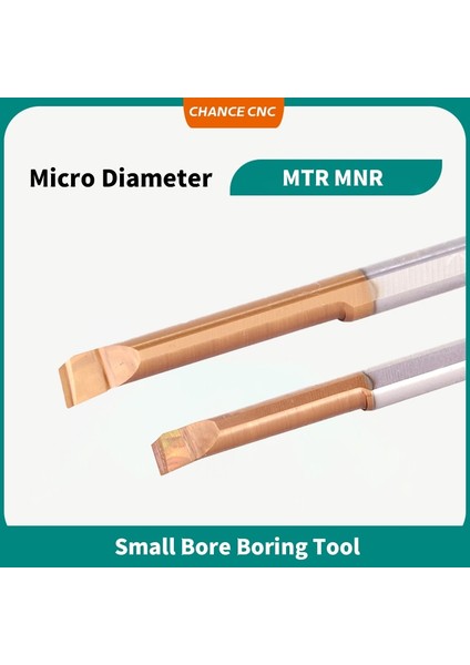 Mtr4 R0.1 L10 Mtr Mnr Küçük Çaplı Delme Aracı Asismik Karbür Mikro Çaplı Dahili Tungsten Çelik Alaşımlı Darbeye Dayanıklı Araç Çubuğu Cnc Torna (Yurt Dışından)