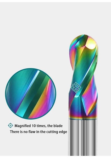 R6X12X150 Alüminyum Bilyalı Kesici HRC55 2 Flüt Dlc Alüminize Karbür Bilyalı Kesici Cnc Cnc Freze Alüminyum, Bakır ve Akrilik Aletler (Yurt Dışından) fırsatları