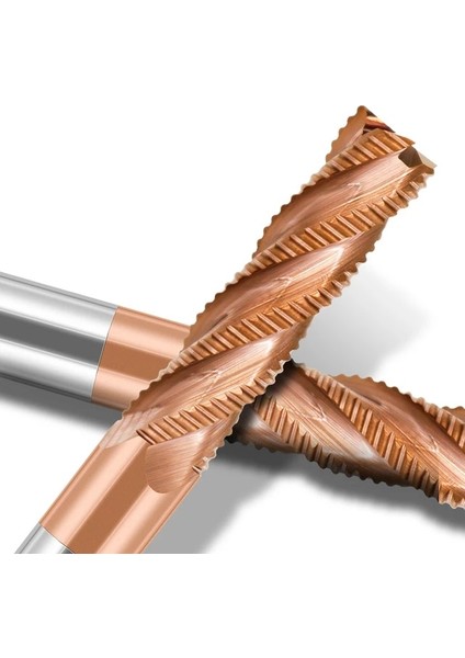 8XD8X60L HRC55 4 Flüt Vack Kaba Freze Karbür 4 Flüt HRC55° 65° Freze Uçları Alüminyum Metal Çelikler Için Cnc Freze Kesici Kaba Işleme Değirmeni 4 6 8mm (Yurt Dışından)