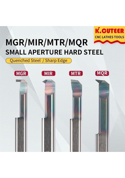 Mır5 A55 L15 Sert Küçük Açıklıklı Delme Bıçağı Mgr/mır/mqr/mtr Yüksek Sertlik Iç Delik Delme Çubuğu Deliği Mikro Söndürme Tungsten Çelik Torna Aleti (Yurt Dışından)