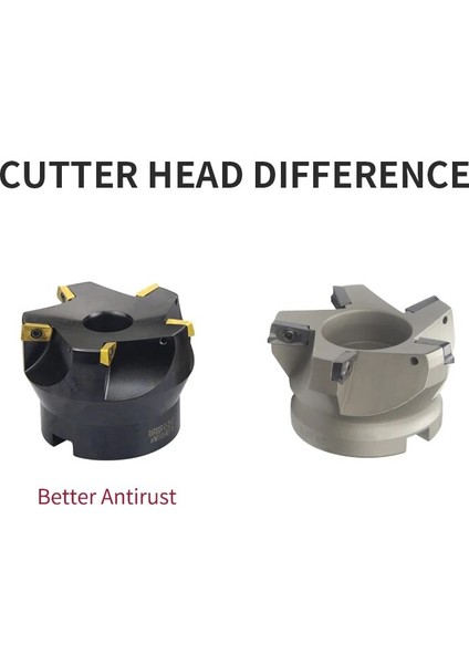 APMT1135-H2 KT1505 Yok Kesici Kafa Rap 300R 50-22-4t 400R 63-22-4t 400R 80-27-5t 75 Derece Pozitif Kafa 25.4 50MM APMT1135/APMT1604 Cnc Freze Kesici Yüzey Frezesi (Yurt Dışından) fırsatları