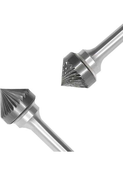 KX1608M06 90° Konik Tungsten Çelik Döner Eğe 6mm Shank Metal Taşlama Kafası Karbür Döner Çapak Oyma Freze Kesici K KX0603 1608M06 (Yurt Dışından) modelleri
