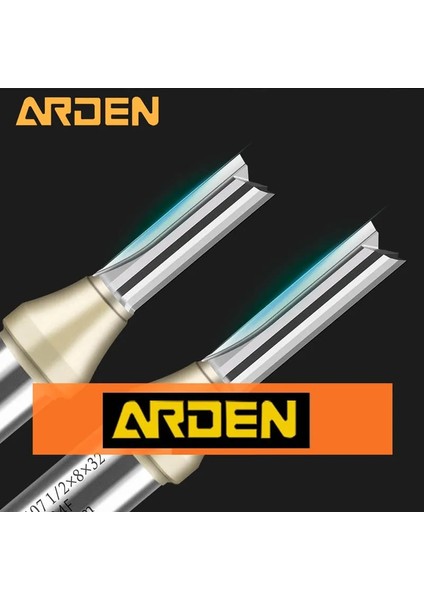 1 Adet 6.35X3X20 Arden Cnc Ağaç Işleme Aleti Tct Kırpma Düz Uçlu Freze Kesiciler Tungsten Çelik Yönlendirici Bit Mdf Kontrplak Sunta Yuvası Matkap (Yurt Dışından)