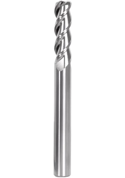 4R1X20X4X100 Hıçbır Kaplama 3 Flüt Uçlu Freze HRC60 Dlc Köşe Yarıçapı Uçlu Freze R0.2 R0.5 R R2 R3 1-12 Tungsten Karbür Cnc R Bullnose Kesici Alüminyum Kesici (Yurt Dışından)