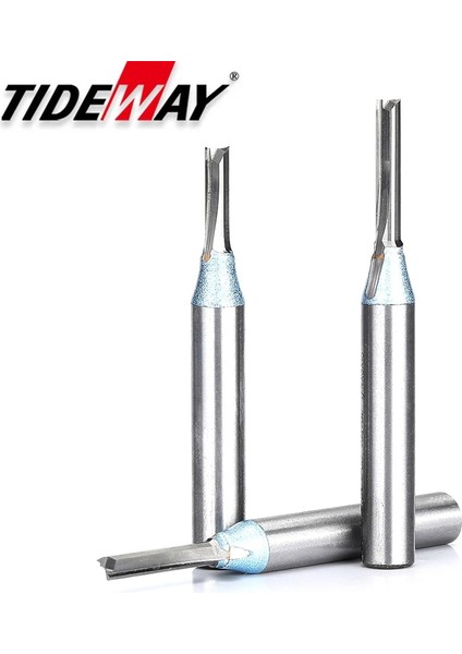 12.7X5X12 Tideway 1/2 Shank Tct Düz Freze Uçları 2 Flüt Freze Kesicisi Ağaç Işleme Oyma Ahşap Gravür Karbür Cnc Aracı End Mill (Yurt Dışından) indirimleri