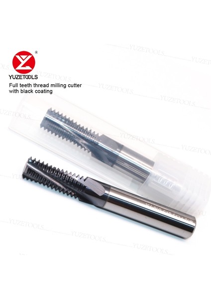 M6-1.0xd4 Yuzetools HRC60 Ithal Balzers Kaplama Tam Diş Diş Kesici Metrik Tek Kesici Freze Kesicisi Karbür Tungsten Çelik (Yurt Dışından) fiyatları