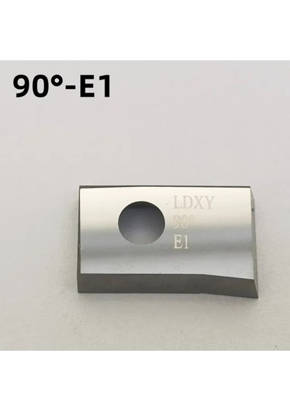 90 Derece E1 Çimentolu Tungsten Karbür Katı Valf Yuvası 45 Derece 3 Açı Kesici Evrensel Rayba Tek Seferlik Şekillendirme Bıçağı (Yurt Dışından)