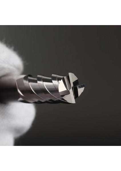 8R0.5X60X20X4F Katı Sermet Freze Kesici HRC75 4flute Cnc Düz Tabanlı Süper Kaplamasız Yüksek Sertlik Sert Uçlu Değirmen Seramik Uçlu Değirmen (Yurt Dışından) fiyatları