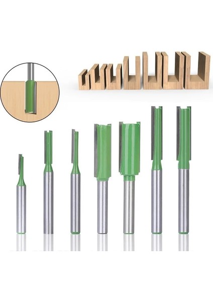 6mm x 4X20 Yönlendirici Bit 6mm Shank Tek, Çift Flüt Düz Bit Tungsten Karbür Ahşap Freze Kesici Ağaç Işleme Aleti Için (Yurt Dışından) indirimleri
