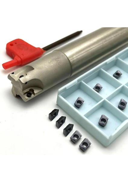 JDMT07 C16-17-120-3T Uç Yok Jdmt Freze JDMT070204 JDMT070208 Küçük Delik Derin Boşluk Çift Kenarlı Küçük Çaplı Freze Ese Asm 10MM Takım (Yurt Dışından)