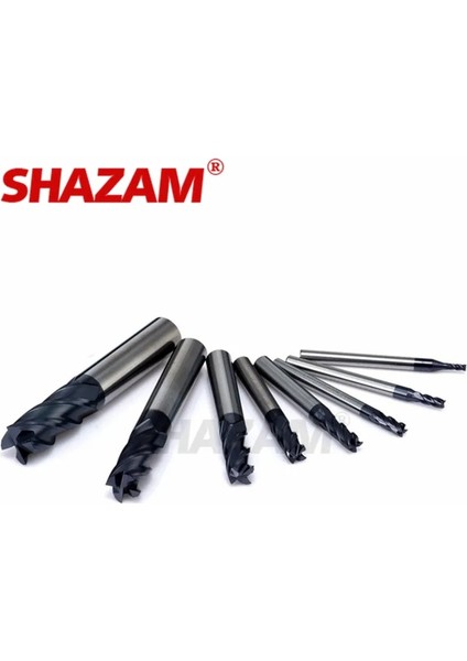 5.0mm Freze Kesici HRC50 Freze Alaşım Tungsten Çelik Cnc Işleme Shazam Üst Freze Tezgahları Çelik 1.0mm-12.0mm (Yurt Dışından)