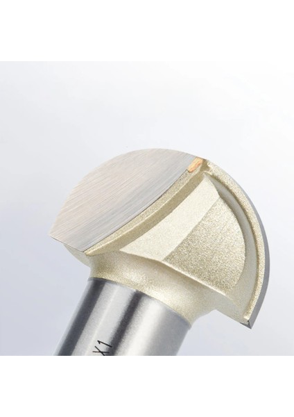 6.35X15.9 Arden Çekirdek Kutu Bit Karbür Yuvarlak Alt Oluk Freze Kesici Yarıçapı Küresel Burun Ağaç Işleme Yönlendirici Bit Yarı-Dairesel Cnc Bit (Yurt Dışından)