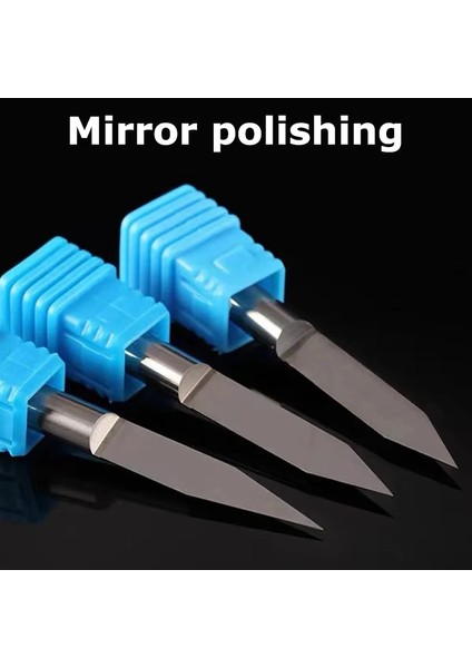 Dia.6mm,0.8mm 45 Derece Düz Tabanlı Gravür Ucu 3.175MM 4mm 6mm Karbür Oyma Aleti Pvc Akrilik Plastik Ahşap Metal 3D 10° 15° 20° 30° 45° 60° 90° (Yurt Dışından) fırsatları