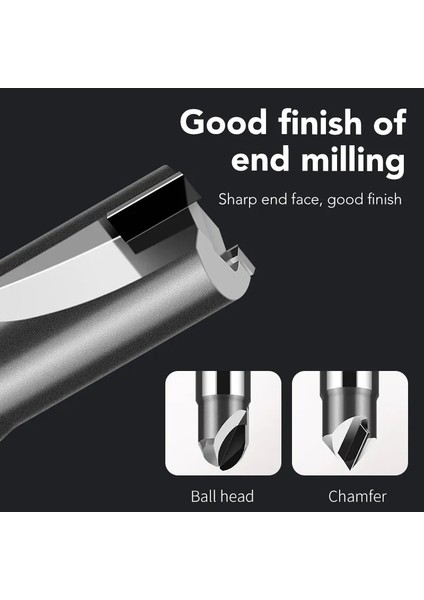 2mm X4D-1T Döküm Al Bb Pcd Elmas Freze Kesici Karbon Fiber Fiberglas Bakalit Işleme Aracı Malzeme Cnc Karbür Gravür Uçları 6mm End Mill (Yurt Dışından) fiyatları