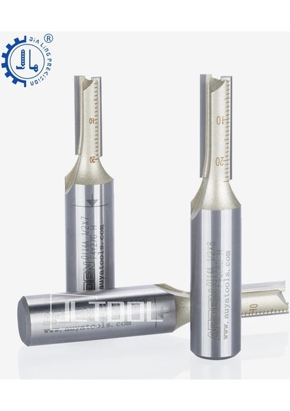 10114044 Arden 1 Adet Iki Flüt Düz Uçları Yönlendirici Kesici Ağaç Işleme Şaft Iki Flüt Düz Uçları Birleştirme Kanal Açma (Yurt Dışından) fiyatları