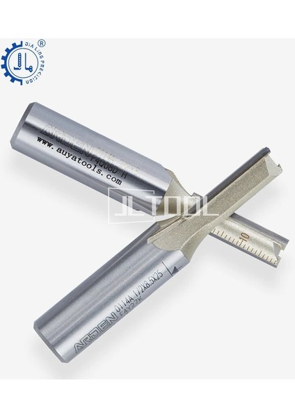 10114044 Arden 1 Adet Iki Flüt Düz Uçları Yönlendirici Kesici Ağaç Işleme Şaft Iki Flüt Düz Uçları Birleştirme Kanal Açma (Yurt Dışından) modelleri