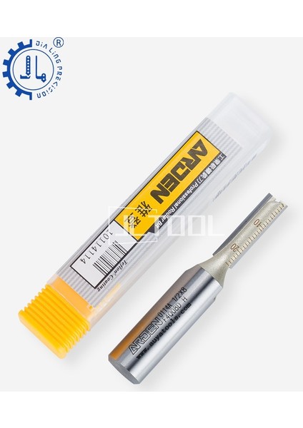 10114044 Arden 1 Adet Iki Flüt Düz Uçları Yönlendirici Kesici Ağaç Işleme Şaft Iki Flüt Düz Uçları Birleştirme Kanal Açma (Yurt Dışından) fırsatları