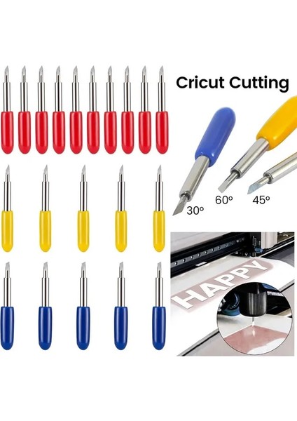 20PCS Roland Gravür Tezgahı Tutucu Aksesuarları Cricut Explore, Explore One, Explore Air, Explore Air 2 ve Explore Air 3 Için (Yurt Dışından)