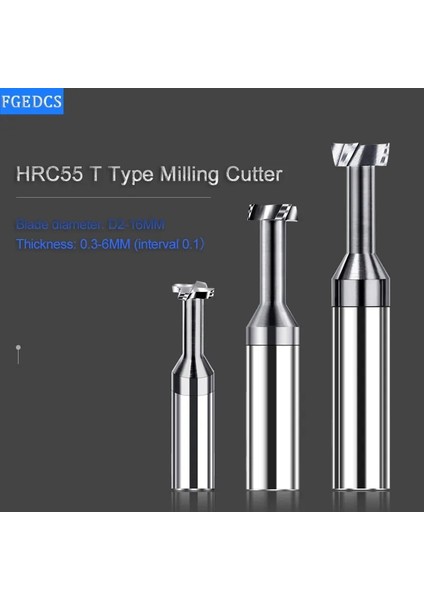 4X2.9XD4X50L Karbür T Yuvası Freze Kesicisi Tungsten Çelik Alaşımlı Cnc Araçları Metal Işleme 2mm 3mm 4mm 5mm 6mm 8mm Oluk T Tipi Frezeler (Yurt Dışından) fırsatları
