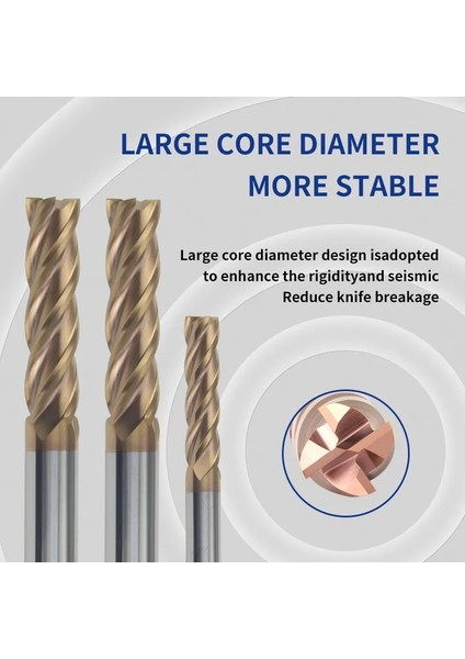 4f D12XD12X75L 1 Adet HRC60 1mm 3mm 5mm 8mm 10MM 12MM 16MM 20MM Karbür Frezeler 4 Flüt Tungsten Çelik Freze Kesici End Mill Kesici Cnc Araçları (Yurt Dışından) modelleri