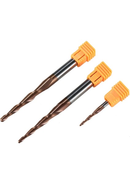 R0.25-20.5-50-D4-Hsi HRC62 Katı Karbür Bilyalı Uçlu Konik Uçlu Frezeler Cnc Oyma Ucu Gravür Freze Uçları Konik Ahşap Metal Freze Kesiciler Frezeler (Yurt Dışından) fiyatları