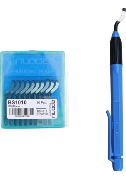 BS1010 EO2000 Orijinal Nuoda EO2000 Edger Kazıyıcı Kolu Çapak Alma Bıçağı Plastik Kazıyıcı Kenar Bıçak Sapı Taşınabilir Kırpma Bıçağı (Yurt Dışından)