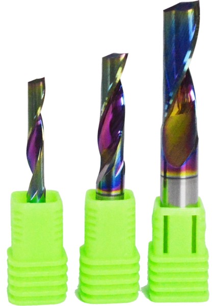 1p 10X42X90L 1 Adet 3.175 4 6 8 10 12MM Cnc Tek Flüt Katı Tungsten Karbür Alaşımlı Freze, Dlc Kaplama Freze Kesicisi Alüminyum Levha (Yurt Dışından) modelleri