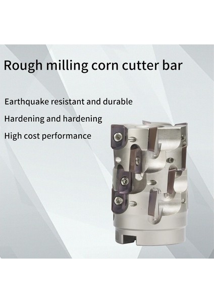 APMT1604ER-XM KT1505,NO Kesici Çubuk AP16 D50/D63-AP16 Kaba Kesme Düz Şaft Spiral Mısır Freze Kesici Kafası APMT16 Işleme Merkezi Için Karbür Uç (Yurt Dışından) fırsatları