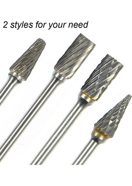 Paralel Şeritler 3*6mm Metal Çizim Tungsten Karbür Freze Kesici Döner Aracı Çapak Cnc Gravür Aşındırıcı Aletler Metal Işleme Freze Parlatma (Yurt Dışından) fırsatları