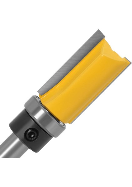 3 Adet Çap 19.05MM 6MM/6.35MM/8MM Shank Şablon Trim Menteşe Zıvana Açma Yönlendirici Bit Dia 15.9MM/19.05MM Düz End Mill Giyotin Temizleme Gömme Bit (Yurt Dışından) indirimleri