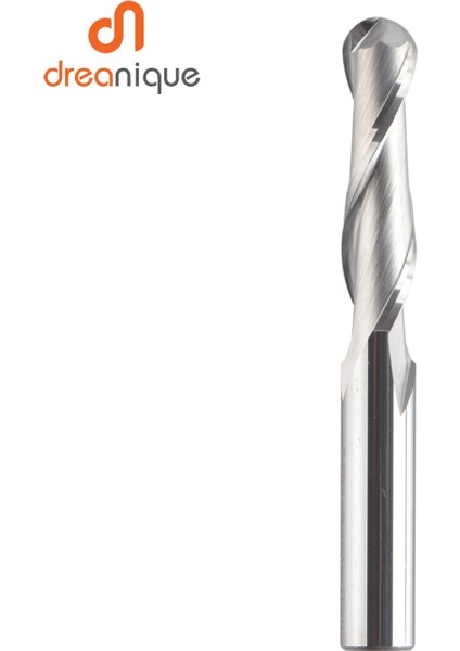W2B-R1.0-L08 Dreanique 1 Adet Karbür Bilyalı Uçlu Freze Kesici 2 Flüt R0.5-R4.0 Freze Freze Ucu Ahşap ve Alüminyum Cnc Için (Yurt Dışından) modelleri