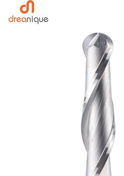 W2B-R1.0-L08 Dreanique 1 Adet Karbür Bilyalı Uçlu Freze Kesici 2 Flüt R0.5-R4.0 Freze Freze Ucu Ahşap ve Alüminyum Cnc Için (Yurt Dışından) indirimleri