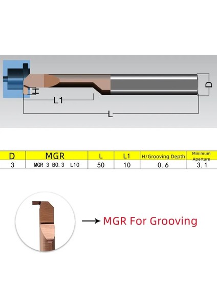 1 Adet Mgr6 B2.0 L10 1 Adet Mgr6 Mgr8 B0.75 B1.0 B1.2 B1.5 B2.0 B2.5 B3.0 L15 L10 L20 L22 L30 Mikro Sıkıcı Barlar Cnc Torna Kesici Kanal Açma Takım Tutucu (Yurt Dışından) modelleri