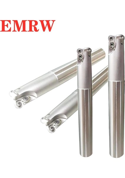 Kesici Çubuk Yok Ek Parça 1 Adet Emrw 4r Yuvarlak Burun Freze Kesicisi C12/C20 RPMT08T2 Kesici Takım Için Süper Darbeye Dayanıklı Takım Tutucu Sıkıcı Çubuk Tutucu (Yurt Dışından)