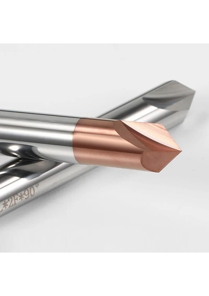 10X75,90 Derece HRC55 Kaplamasız HRC60 Pah Frezesi 60 90 120 Derece 3 Flüt Karbür Köşe Havşa Pah Kırma Frezesi Çapak Alma Kenarları V Grove Router (Yurt Dışından) fırsatları