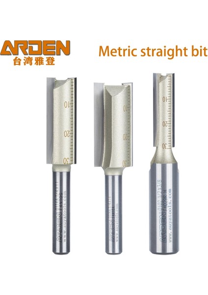 6.35X11 Arden Metrik 2 Flüt Düz Freze Ucu 1/4 1/2 Inç Şaft 3-25MM Kesme Çapı Karbür Oluklu Kesme Oyma Ahşap Mdf (Yurt Dışından) indirimleri