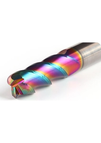 10R1.5X30X10X75 Kaplama 3 Flüt Uçlu Freze HRC60 Dlc Köşe Yarıçapı Uçlu Freze R0.2 R0.5 R R2 R3 1-12 Tungsten Karbür Cnc R Bullnose Kesici Alüminyum Kesici (Yurt Dışından)