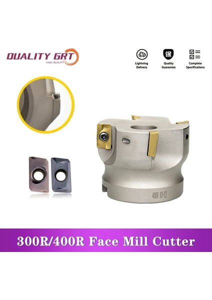 APMT1604 TC9170 Yok Kesici Kafa Q.grt Bap Kesici 300R/400R 40-22-4t 50-22-5t 63-22-5t Dik Açılı Yüzey Freze Kesici APMT1135/1604 Karbür Uçlar Cnc Freze Torna Tezgahı (Yurt Dışından)
