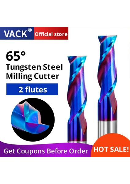5X15XD5X50L 1 Adet Vack HRC65 Freze Kama Yuvası Kesici End Mill 2 Kenar Karbür Yönlendirici Bit Alaşım Tungsten Çelik Cnc Takım Tezgahları Paslanmaz Çelik (Yurt Dışından)
