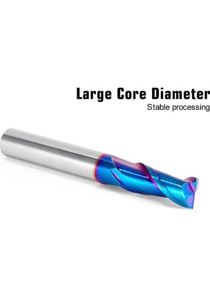 5X15XD5X50L 1 Adet Vack HRC65 Freze Kama Yuvası Kesici End Mill 2 Kenar Karbür Yönlendirici Bit Alaşım Tungsten Çelik Cnc Takım Tezgahları Paslanmaz Çelik (Yurt Dışından)