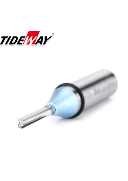 1 Adet 6.35X5X12 Tideway 1/4 Shank Tct Düz Freze Uçları Mdf Ahşap Ağaç Işleme Kesme Freze Kesicisi Gravür Karbür Cnc Araçları End Mill (Yurt Dışından)