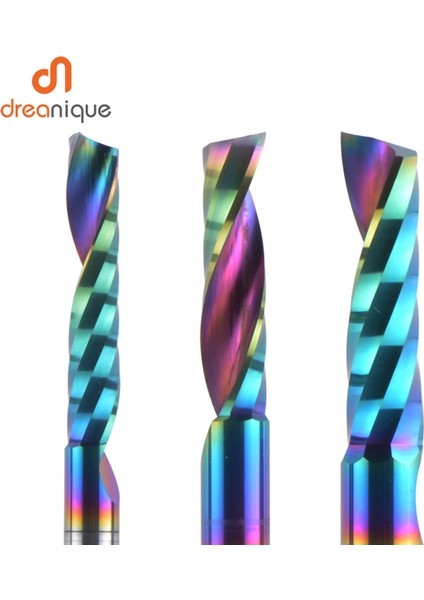 DSP1F-D6.0-L22 1 Adet Aaaaa Tek Flüt Karbür Spiral Uçlu Değirmen 3.175 ,4 ,5 ,6mm Alüminyum Değirmen Cnc 3D Gravür Ağaç Işleme Akrilik Dlc Kaplama (Yurt Dışından) fırsatları