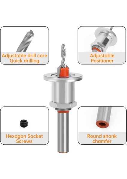 8X10X3.5 2.8/3.0/3.2/3.5/4.0mm 1 Adet 8mm Shank Hss Havşa Ağaç Işleme Yönlendirici Bit Seti Freze Kesicisi Vida Çıkarıcı Remon Yıkım (Yurt Dışından)