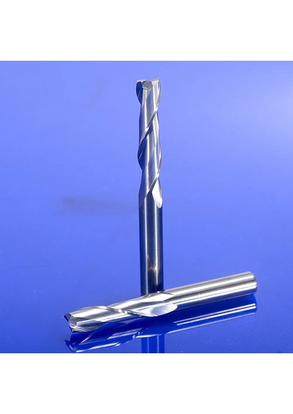 3.175X1.0X4X38L 1 Adet 3.175 4 5 6mm Shank 2 Flüt Spiral Freze Kesicisi Cnc Düz Burun End Mill Gravür Yönlendirici Bit Ahşap Karbür Aracı Frezeler (Yurt Dışından) fırsatları