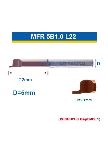 Mfr 5b1.0 L22 Mfr Mfl Mvr 4b 5b 6b 8b Karbür Torna Kanal Açma Kesici Çubuk Tungsten Çelik Küçük Delik Mfr Mikro Sıkıcı Aracı Kanal Açma Çardak Kesici (Yurt Dışından)