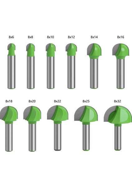 8X16MM La Vıe 1 Adet 8mm Shank Küresel Uçlu Freze Yuvarlak Burun Koyu Cnc Freze Ucu Yarıçapı Çekirdek Kutusu Katı Karbür Yönlendirici Bit Araçları (Yurt Dışından) modelleri