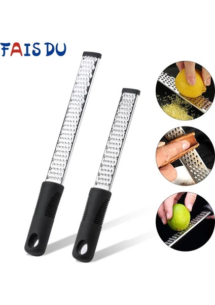 Uzun Faıs Du Yüksek Kaliteli Paslanmaz Çelik Kabuğu Limon Peynir Sebze Manuel Rende Soyucu Keskin Bıçak Kıyılabilir Peynir Mutfak Gereçleri (Yurt Dışından) fiyatları