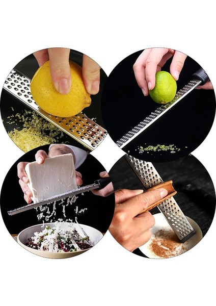 Uzun Faıs Du Yüksek Kaliteli Paslanmaz Çelik Kabuğu Limon Peynir Sebze Manuel Rende Soyucu Keskin Bıçak Kıyılabilir Peynir Mutfak Gereçleri (Yurt Dışından) modelleri