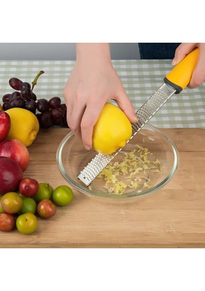 Sarı Limon Zester Paslanmaz Çelik Peynir Rende Parmesan Narenciye Zencefil Küçük Hindistan Cevizi Sarımsak Çikolata Meyve Için Profesyonel Zesting Aracı (Yurt Dışından) fiyatları
