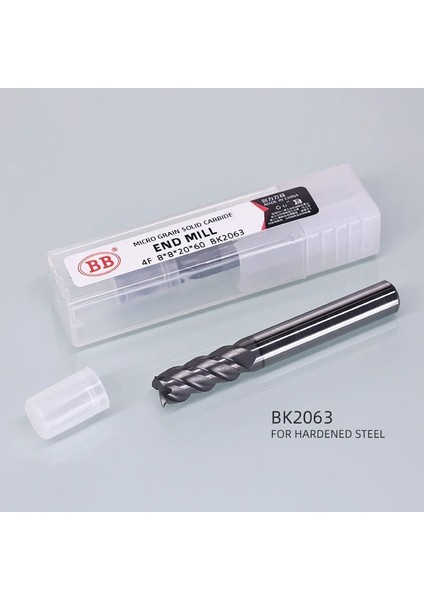 5X100 BK4055-4F Bb Katı Karbür End Mill Cnc Işleme Aracı Titanyum Alaşımlı Kesici Paslanmaz Çelik Grafit 6mm 8mm 12MM 16MM (Yurt Dışından) fırsatları